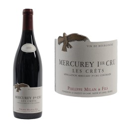 MERCUREY 1ER CRU "Les Crêts" rouge 2022 du Domaine Milan & Fils