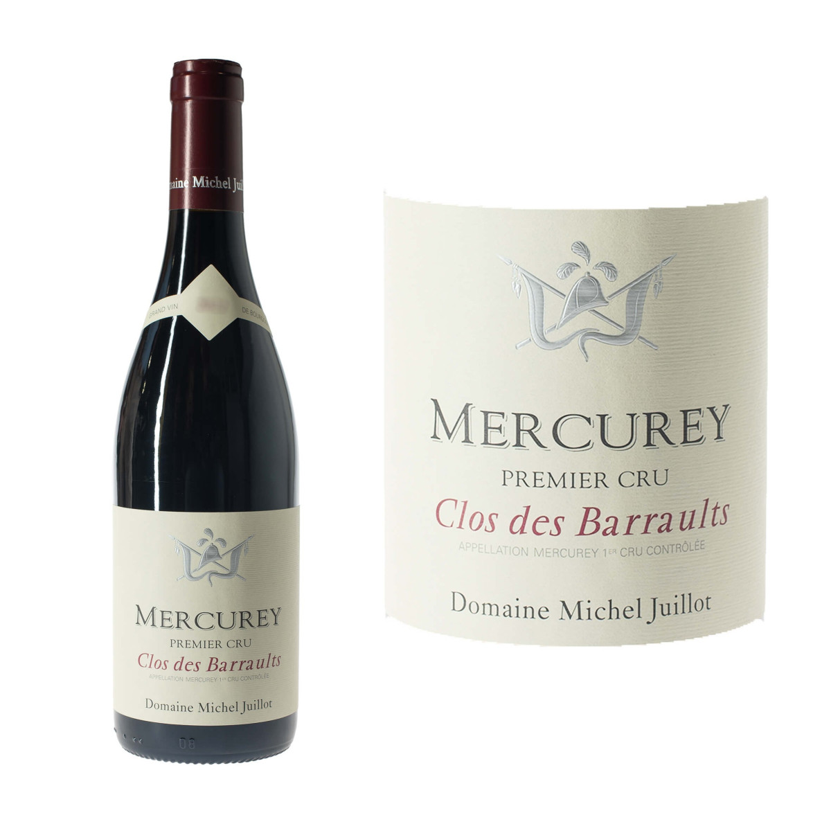 Mercurey 1er cru "Clos des Barraults" Rouge 2023