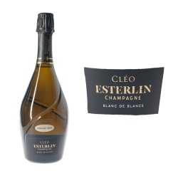 Champagne blanc de blanc eclat  de la Maison Esterlin