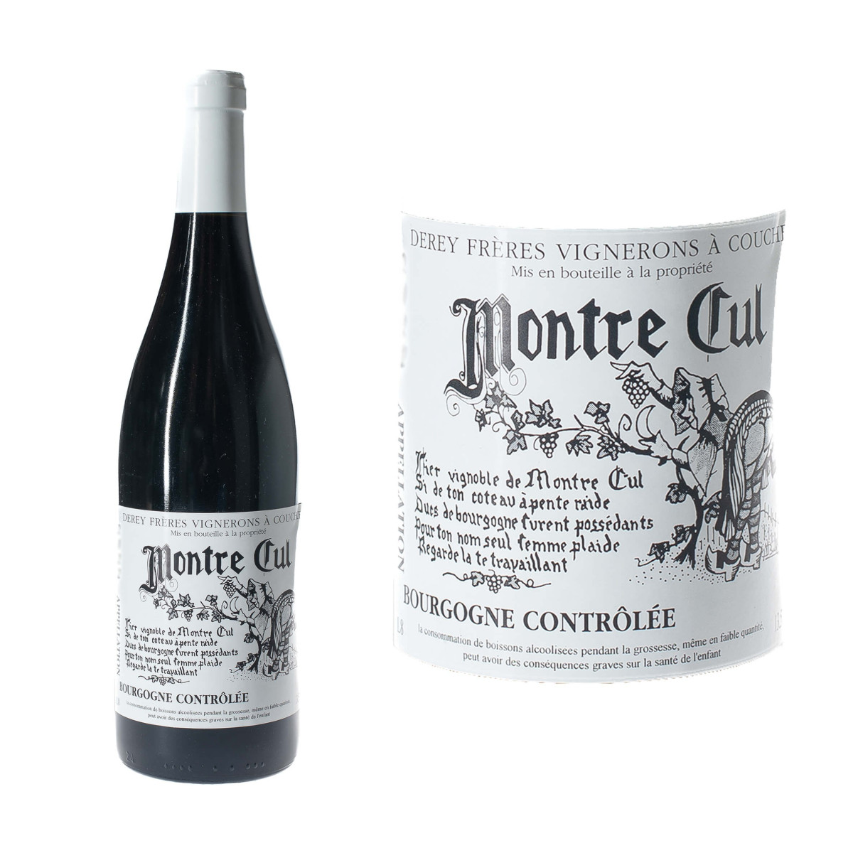 Bourgogne rouge "Montre Cul" 2022 - Domaine Derey