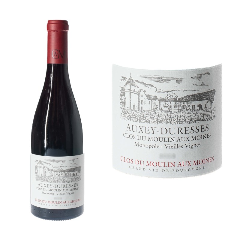 Auxey Duresses "Vieilles Vignes" rouge 2022 Monopole - Domaine Clos du Moulin aux Moines chez la cave du Chaignot à Dijon
