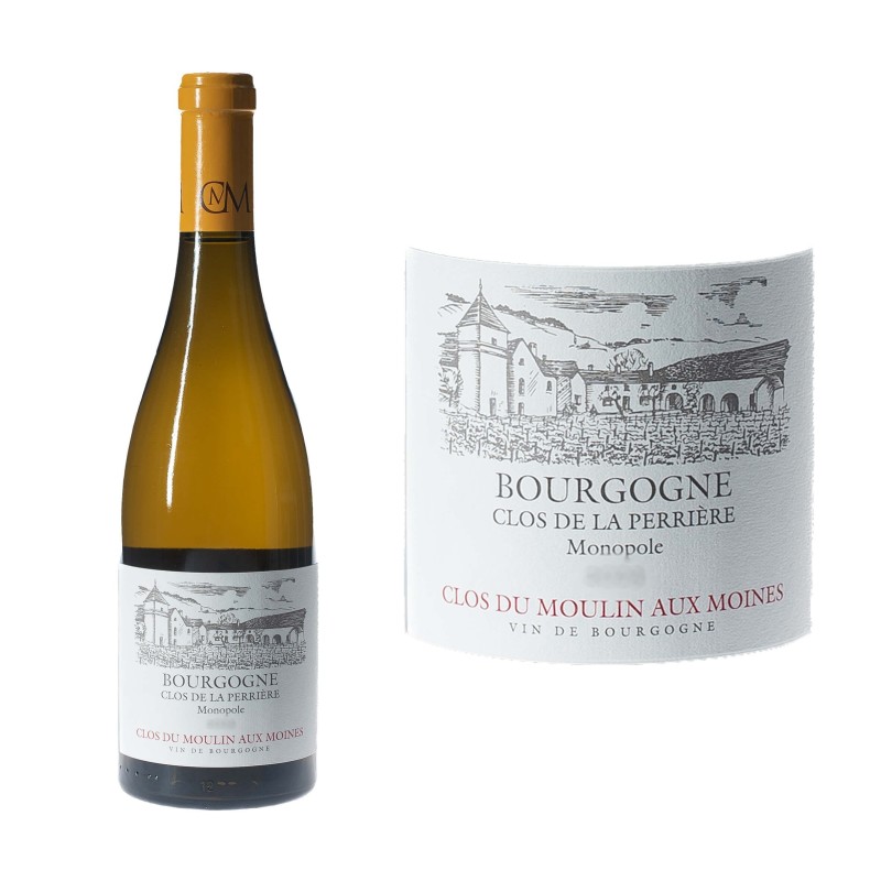 Bourgogne blanc "Clos de la Perrière" 2023 Monopole BIO - Domaine Clos du Moulin aux Moines chez la cave du Chaignot à Dijon