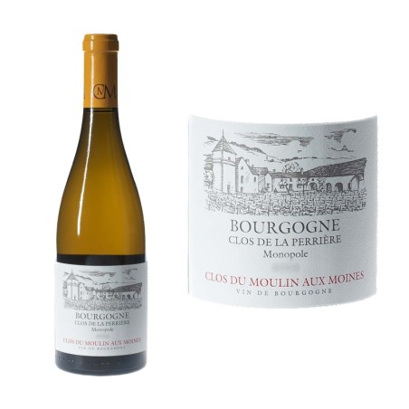 Bourgogne blanc "Clos de la Perrière" 2023 Monopole BIO - Domaine Clos du Moulin aux Moines chez la cave du Chaignot à Dijon