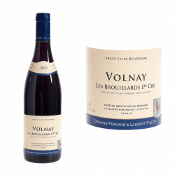 Volnay 1er Cru "Les Brouillards" rouge 2023 Domaine Laurent Pillot chez la cave du Chaignot à Dijon