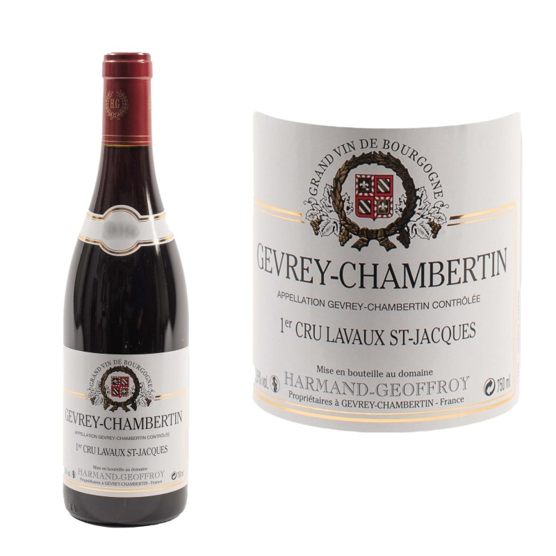 Gevrey Chambertin 1er Cru 2019 Lavaux Saint Jacques  Domaine Harmand-Geoffroy