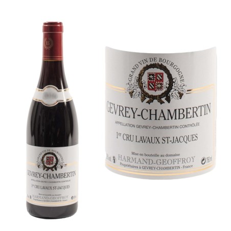 Gevrey Chambertin 1er Cru 2019 Lavaux Saint Jacques  Domaine Harmand-Geoffroy