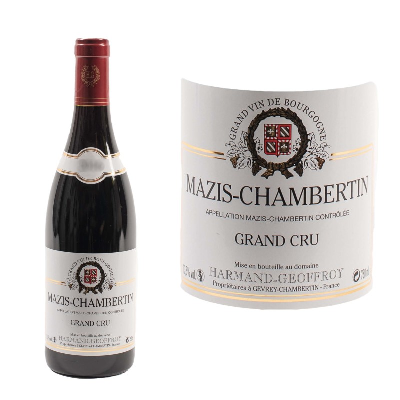 Mazis Chambertin Grand cru 2018 Domaine Harmand-Geffroy