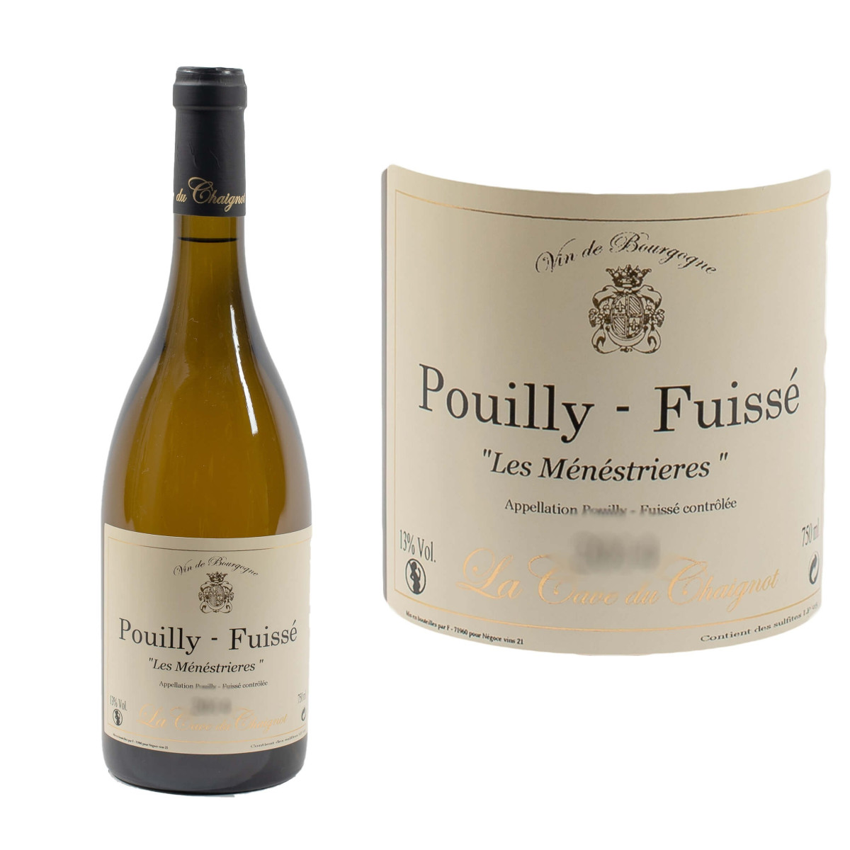 Pouilly-Fuissé Ménestrières 2019 La Cave du Chaignot