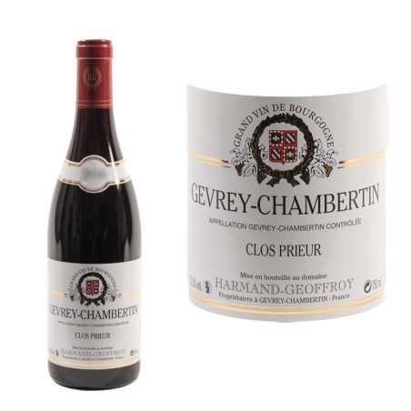Gevrey Chambertin Clos Prieur 2019 Domaine Harmand-Geoffroy