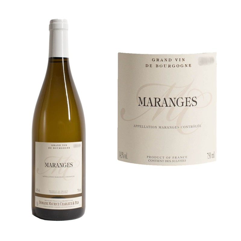Maranges  blanc 2020 Domaine Charleux