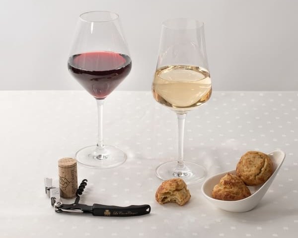 Dégustation de 4 vins de Bourgogne 2 blancs 2 rouges